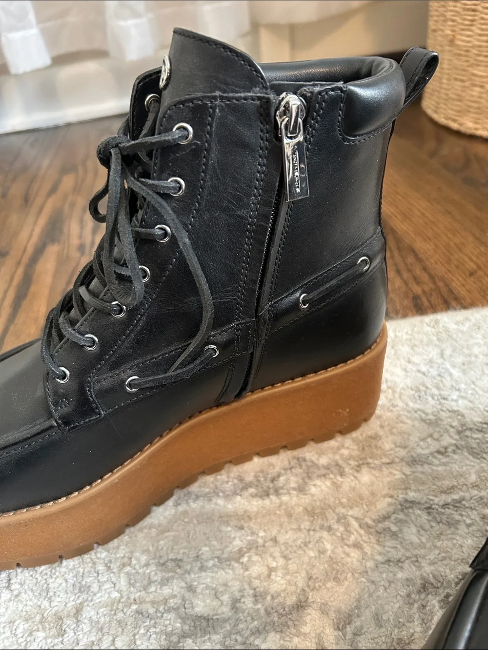 michael kors kenny platform combat boots